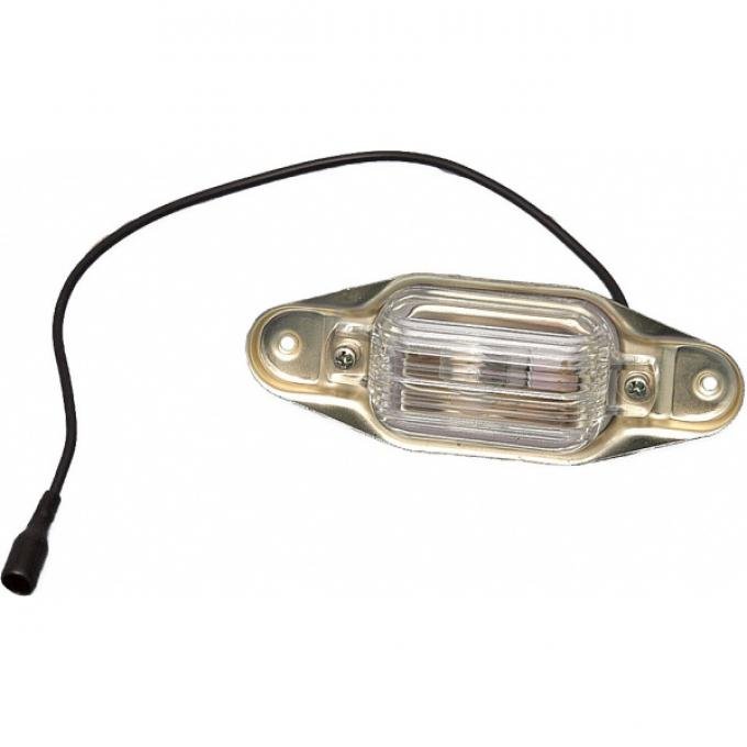 Chevy Truck Rear License Light Assembly, 1967-1987