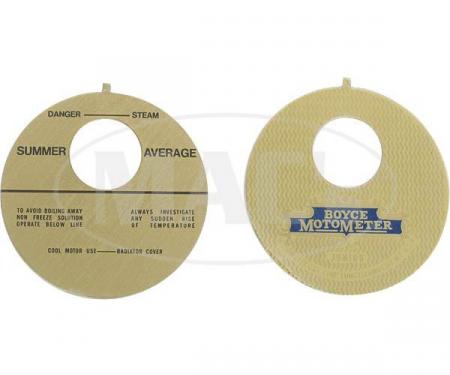 Moto Meter Face Plates, "Boyce"