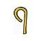 Spark Plug Wire End Set - Original Brass Hook Type Ends - 8Pieces - V8 - Ford