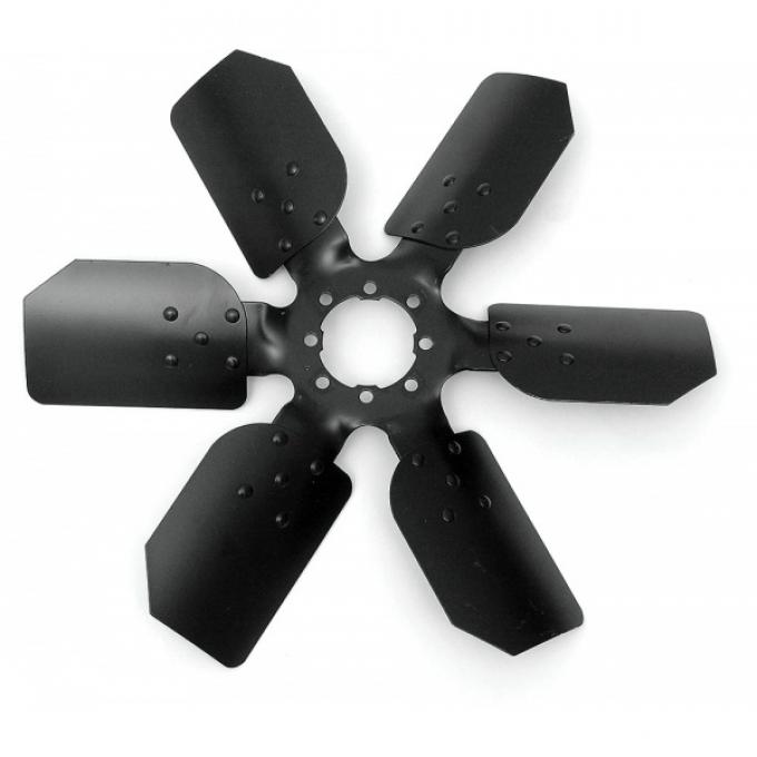 17" Steel Fan, 6-Blade, Clutch Type