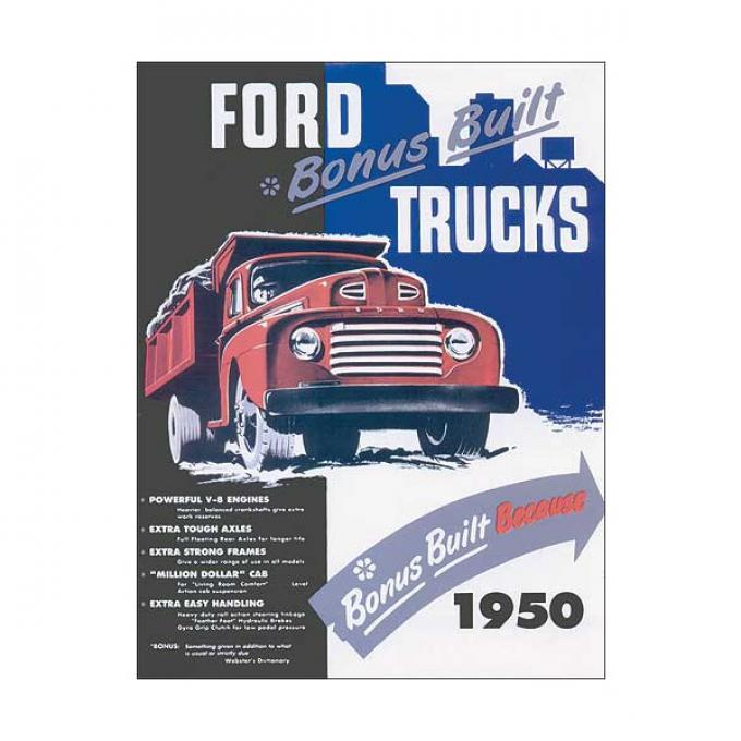 Ford Pickup Truck Sales Brochure - Foldout