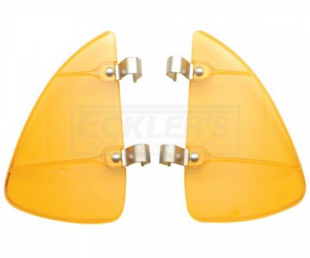 Chevy Vent Window Breezies, Plastic, 1955-1957