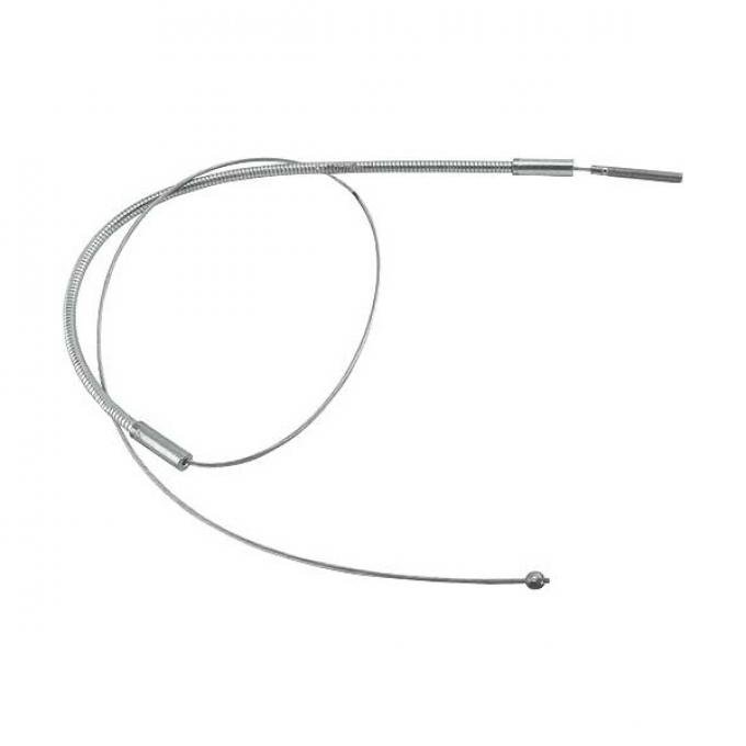 Rear Brake Cable And Conduit Assembly - 66-3/4 - Ford Passenger