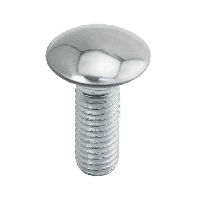 Bumper Bolt Stainless Steel Cover - Round-Head - Use With Bumper Guards - 1-3/4 Inch Long Overall - Ford