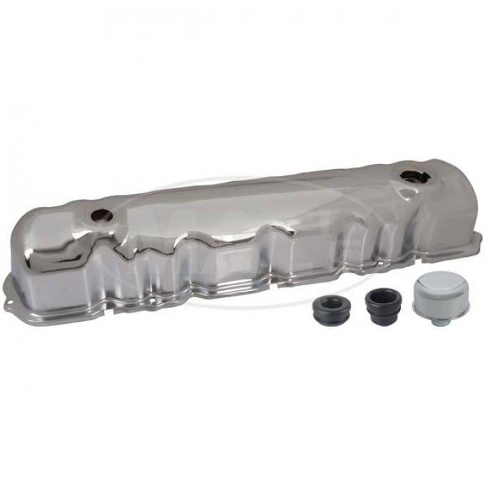 Valve Cover Kit, Chrome, 144, 170 & 200, 6 Cylinder, With Oil Cap Without Tube