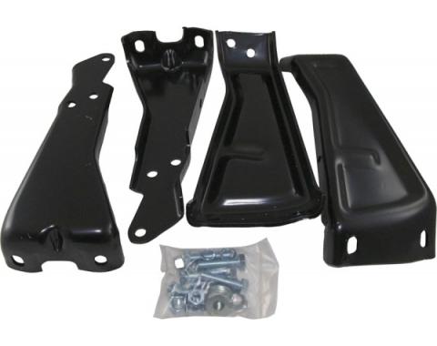 Chevy Truck Brackets, Bumper, Rear, 1973-1980