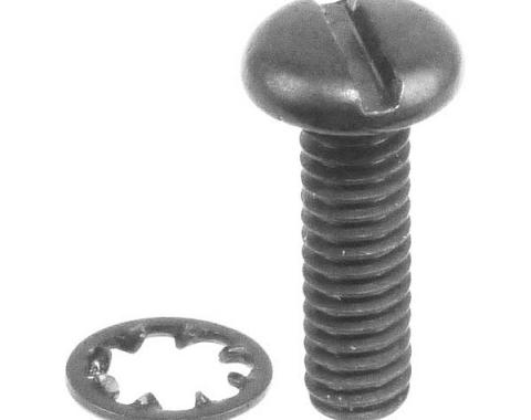 Windshield Hinge To Body Screw Set - 8 Pieces - Ford ClosedCars