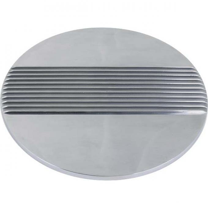 Ford Mustang Cal Custom Air Cleaner Lid - Finned Aluminum -14 Diameter