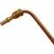 Fuel Pump To Carb Gas Line - Copper Plated Steel - Ford Early 32 V8