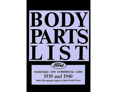 Body Parts List - 86 Pages - Ford