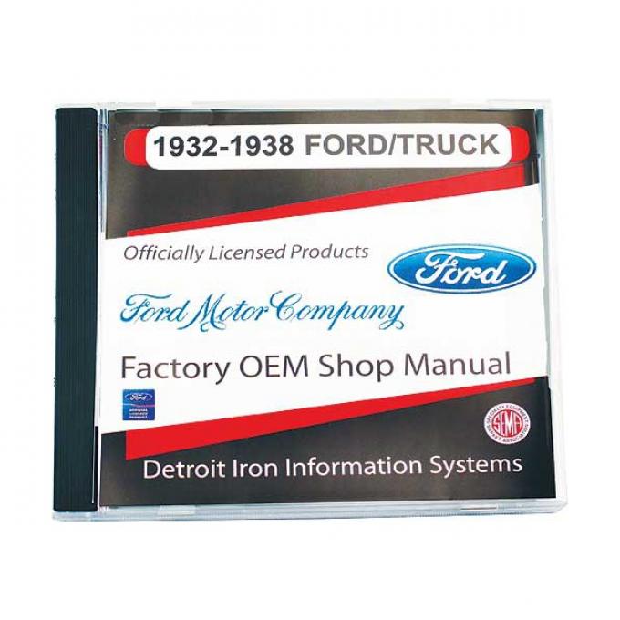 1932-38 Ford Passenger and Truck Manual CD