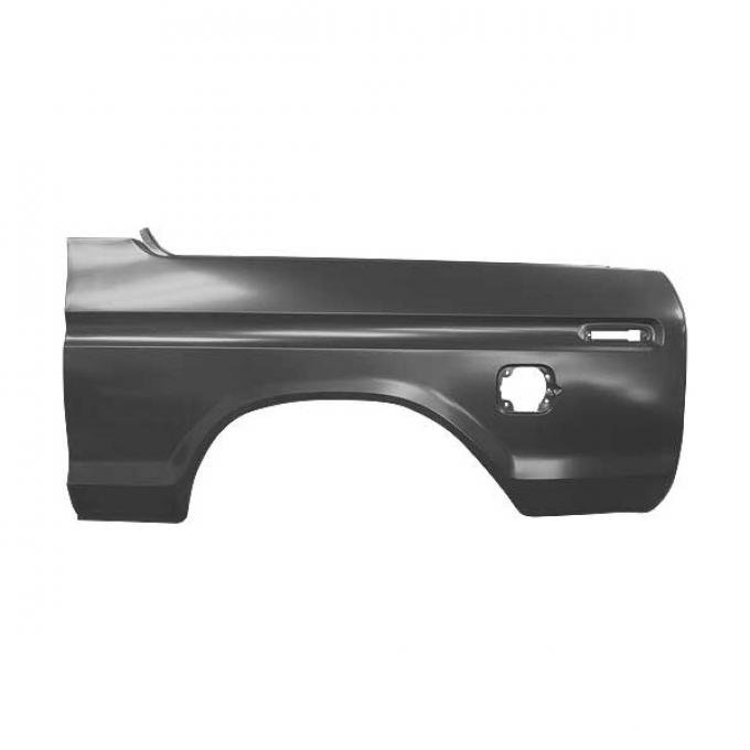 Quarter Panel - Left - Has Single Rectangular Fuel Filler Opening - 74 Long X 34 High