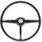 Chevy Truck Steering Wheel, Black, 1947-1953