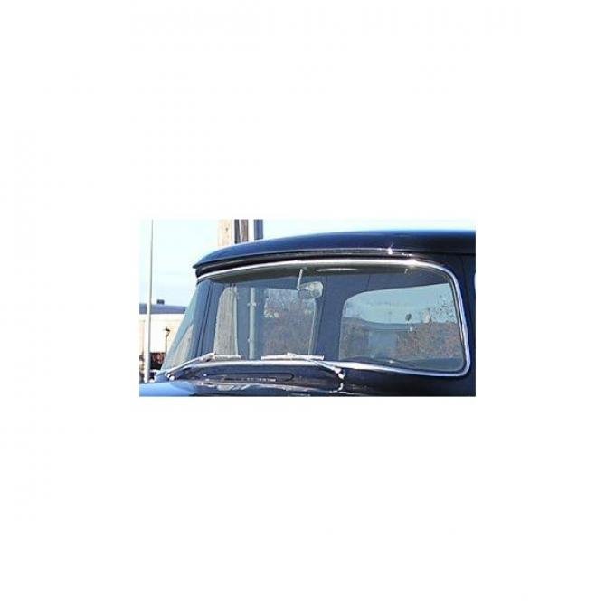 Windshield glass - 1956 Ford Truck, F-series - Light grey, light smoke