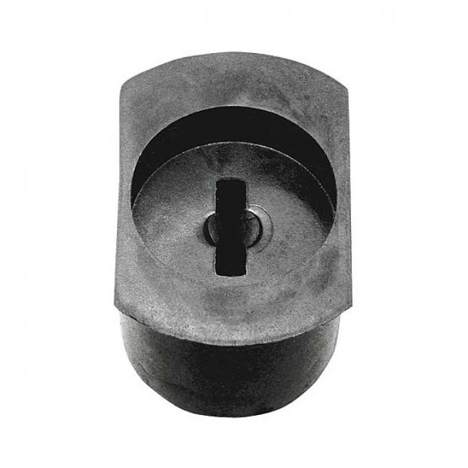 Door Check Arm Rubber Bumper - Original Flange Style - Ford