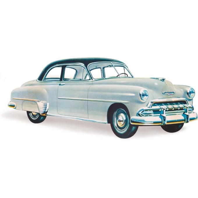 Chevy Vent Glass, Business And Sport Coupe, Styleline Two And Four Door Sedan And Station Wagon, 1949-1952