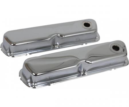 Valve Covers - Chrome - 260, 289, 302 & 351W V8