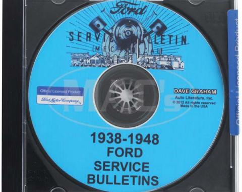 Service Bulletins CD, Ford Car and Truck, 1938-1948