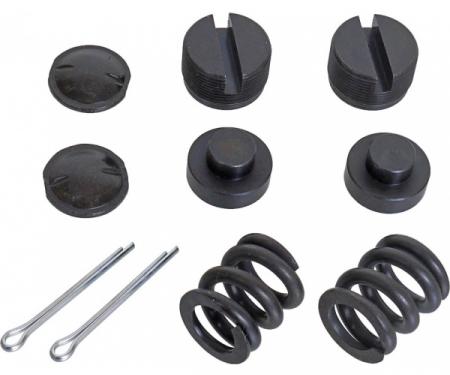 Tie Rod/ Drag Link Repair Kit - 10 Pieces With Instructions- Ford