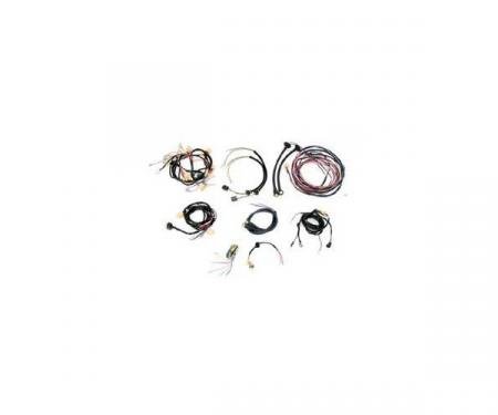 Chevy Wiring Harness Kit, V8, Manual Transmission, With Generator, 210, Bel Air 4-Door Hardtop, 1956