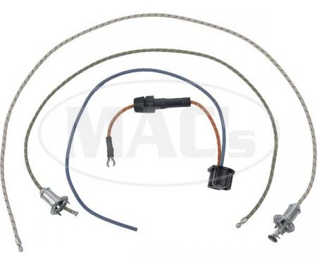 Ford Pickup Truck Turn Signal Flasher Wires - Braided - 29 Long - Without Flasher