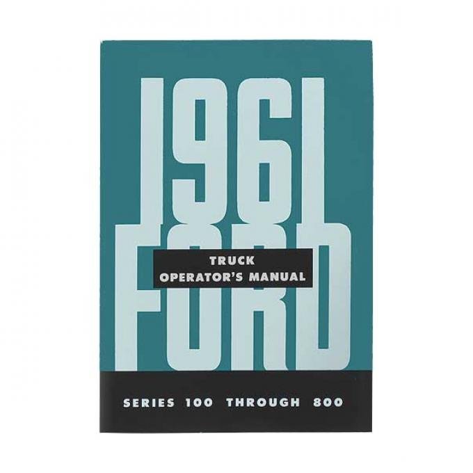 Ford Truck Operator's Manual - 55 Pages