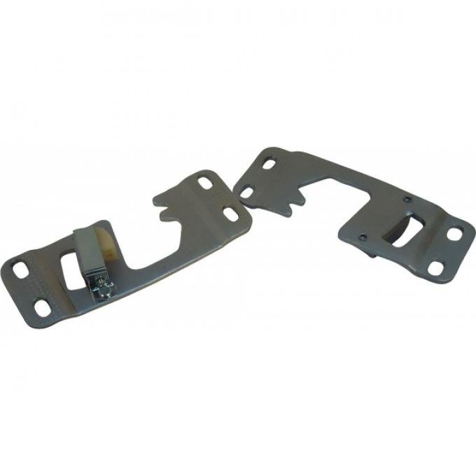 Chevy Truck Door Latch Striker Plates, 1964-1966