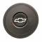 Chevy Or GMC Truck Steering Wheel Center Horn Cap, Volante S9, With Logo, 1949-1987