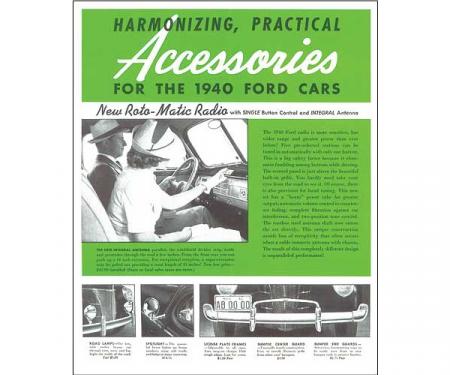 Accessory Brochure - 2 Sided Card - Ford