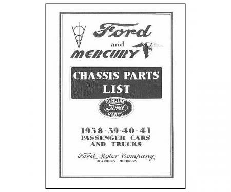 Chassis Parts List - 300 Pages - Ford