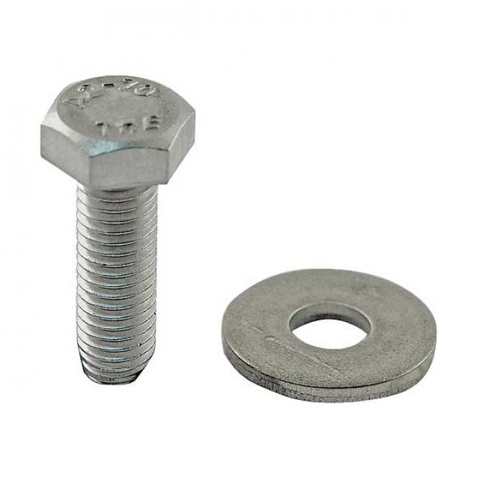 Hood Hinge Hardware Kit - Stainless Steel - Hex Head