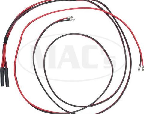 Ford Pickup Truck Tail Light Crossover Wire - Braided Wire - 6 Terminals - Panel Truck