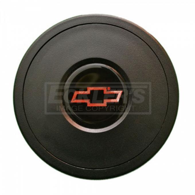 Chevy Or GMC Truck Steering Wheel Center Horn Cap, Volante S9, With Logo, 1949-1987