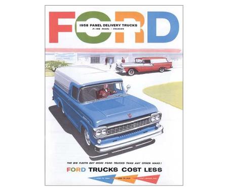 Ford Pickup Truck Sales Brochure - Panel Truck