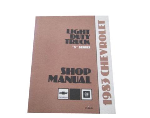 Chevy Truck Shop Manual, 1983