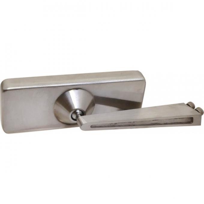 Outside Mirror - Right - Rectangular - Aluminum