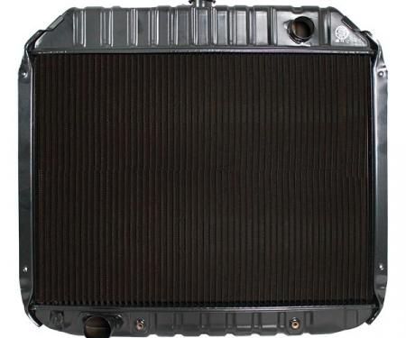 Ford Bronco Radiator With Copper/Brass Contruction, 1966-1979