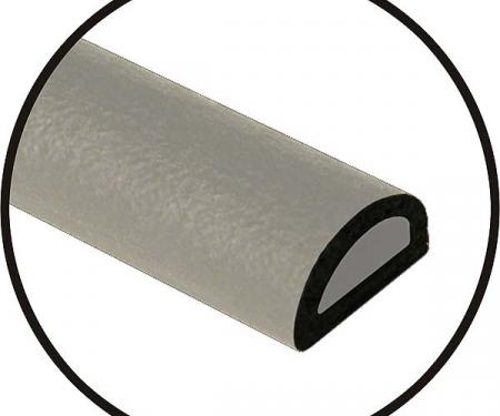 Universal Door Seal - Hollow Core - 3/8 X 7/32 X 20' Roll -Peel & Stick Adhesive Backing - Ford & Mercury