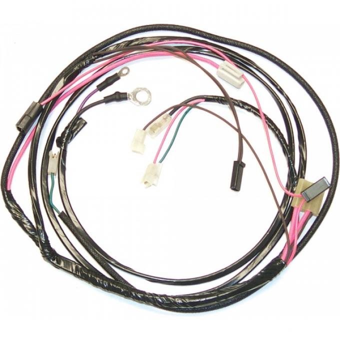 Chevy Truck Engine & Starter Wiring Harness, V8, With HEI Distributor & Manual Transmission, 1955-1956