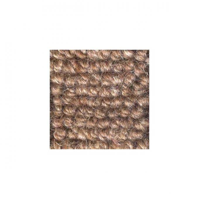 Carpet Fabric - Brown Square Weave Wool - By The Square Yard