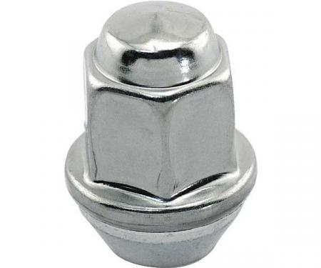 Lug Nut - 1/2 - 20 - Hex - Chrome - Genuine Ford - Use WithAluminum Wheels