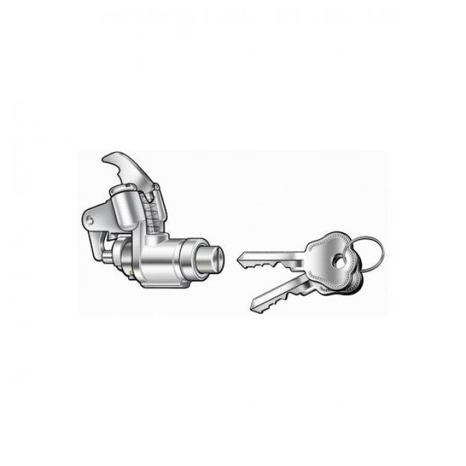 Glove Box Lock & Keys - Exact Reproduction - Ford Passenger