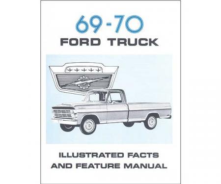 1969-1970 Ford Pickup Facts and Features Manual - 40 Pages