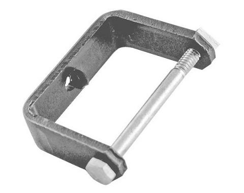 Rear Spring Clamp - 7, 8 Or 10 Leaf Spring - Black - Ford