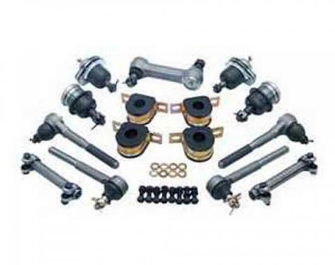 Chevy Truck Front End Rebuild Kit, With Rubber Bushings, 1983-1987