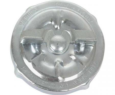 Gas Cap - Zinc Plated - Locking - Original Style