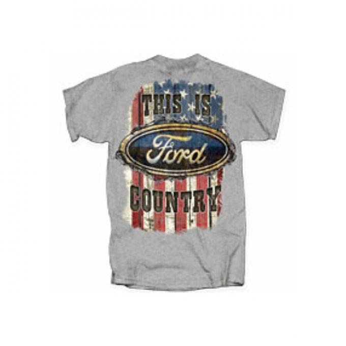 Ford Country T-Shirt, Gray