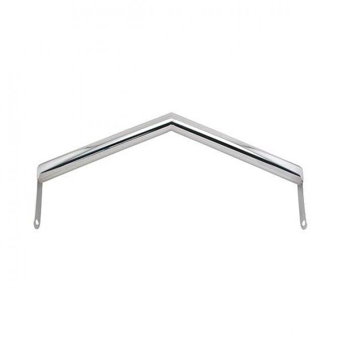 Front Spreader Crossbar - V Style Polished Stainless Steel - Ford