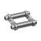 Front Spring Shackle Kit - Steel Bushing - Ford Passenger