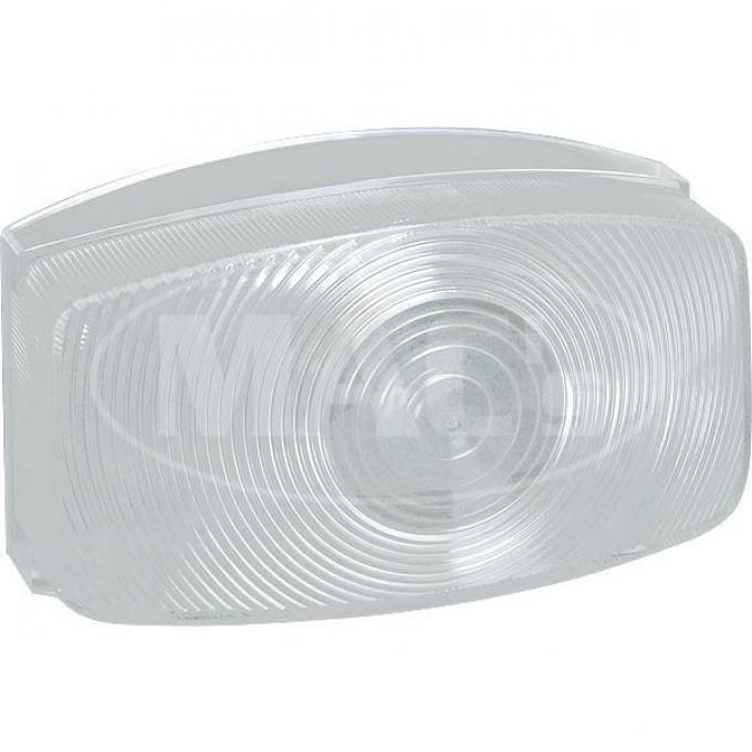 Ford Pickup Truck Parking Light Lens - Clear Lens - Rectangular - F100 Thru F350